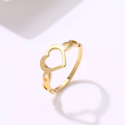 Trendy Heart Ring