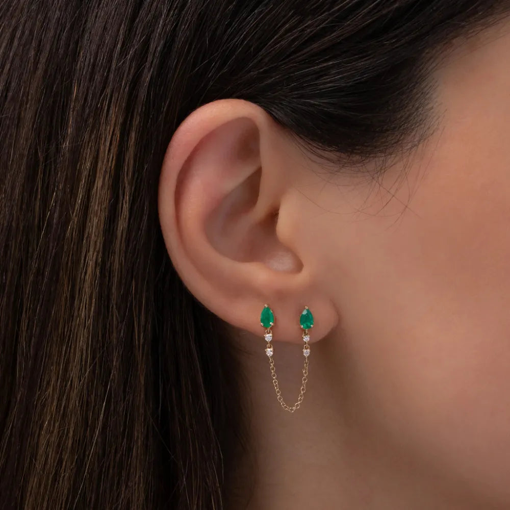 Crystal Cascade Earring